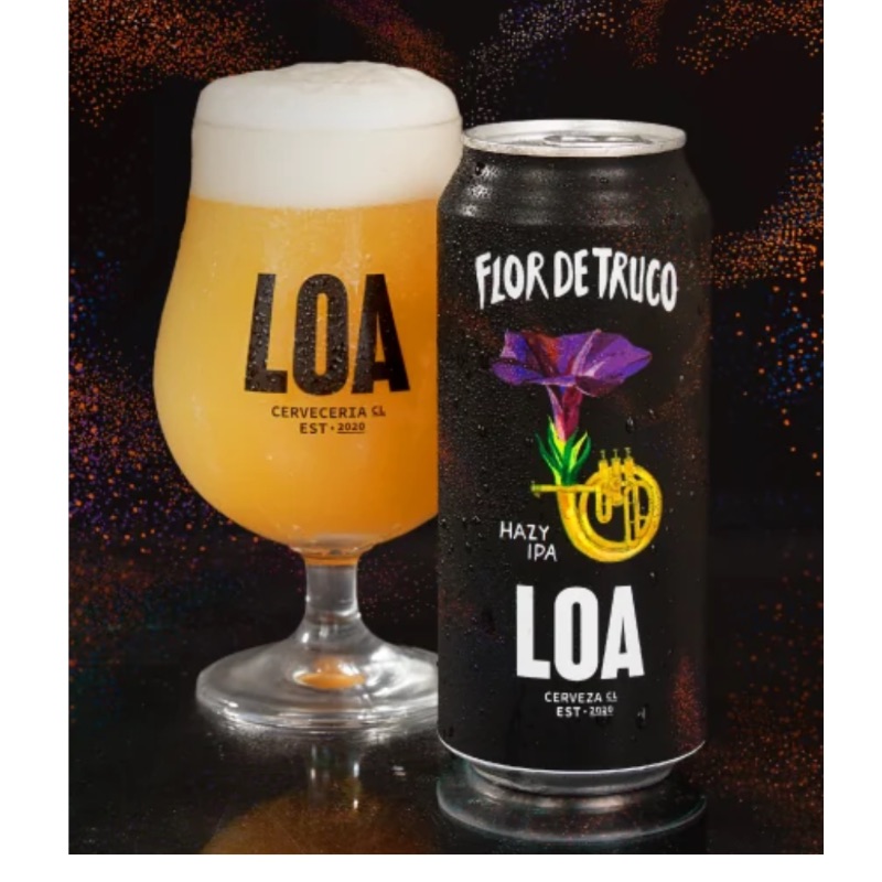 LOA Flor de truco Hazy ipa 470cc