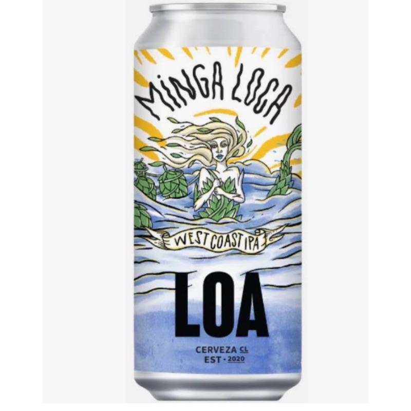 LOA Minga loca West coast ipa 470c
