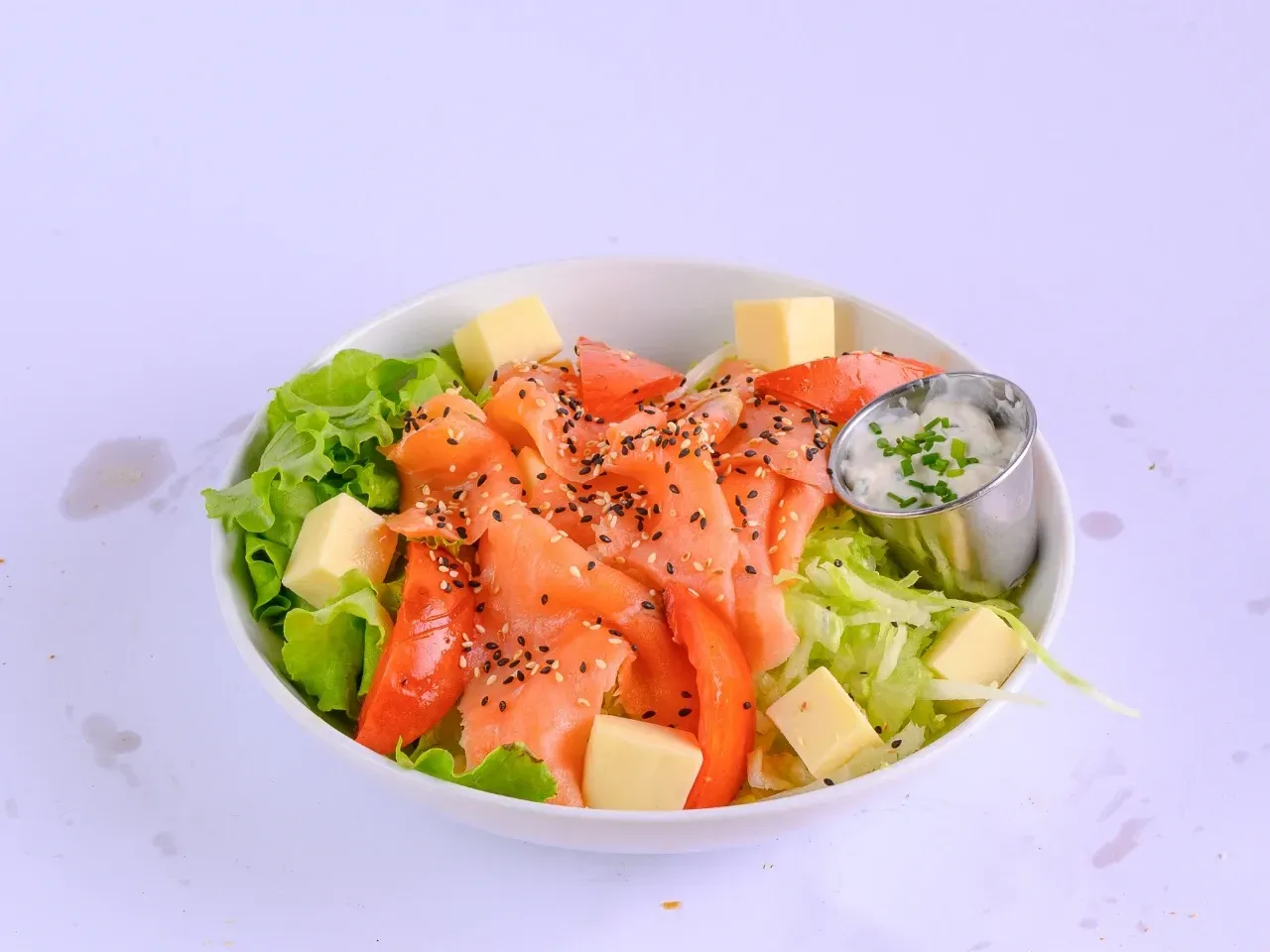 Ensalada de Salmón Ahumado