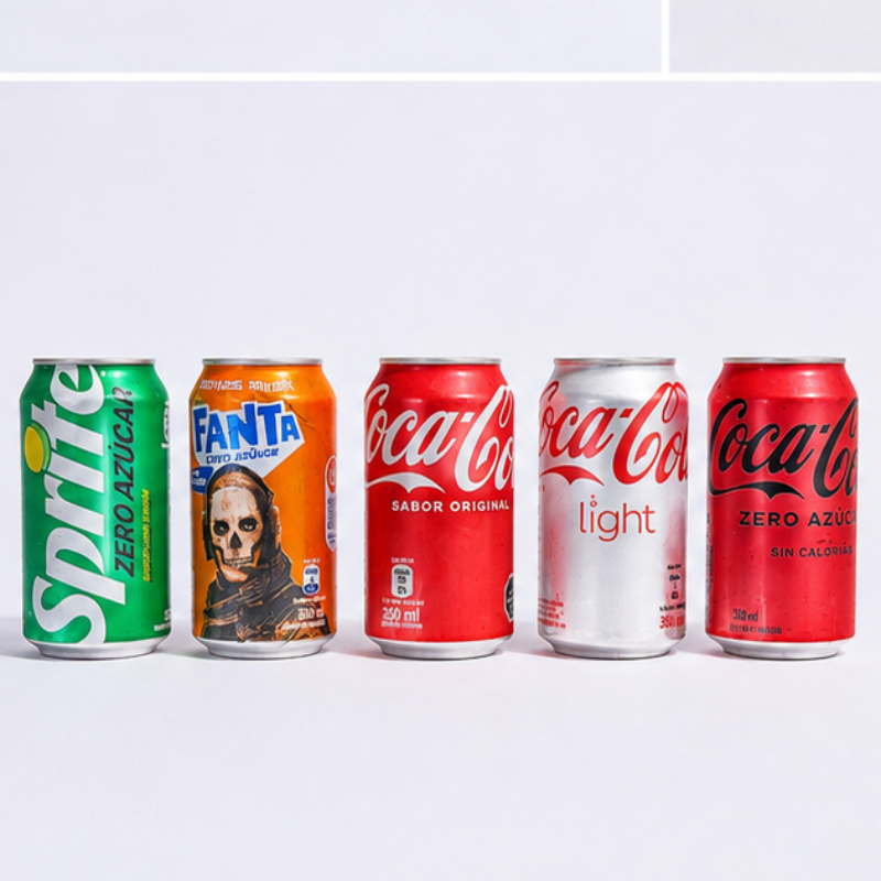 LATAS 330CC. LINEA COCACOLA 